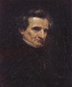 Gustave Courbet Portrait of Hector Berlioz USA oil painting artist